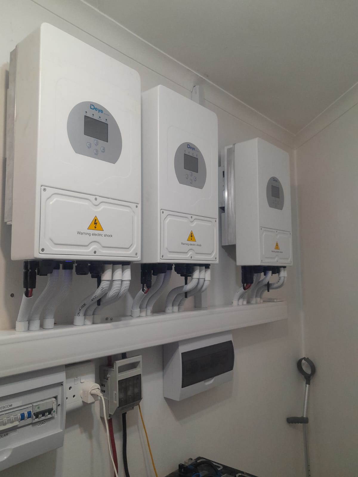 Residential Deye Inverter and Solar Backup Distribution System